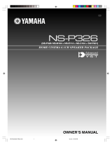 Yamaha NS-P326 Manual do proprietário