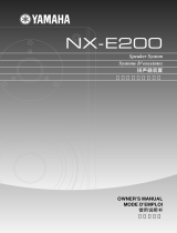 Yamaha NX-E200 Manual do usuário