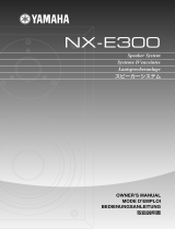 Yamaha NX-E300 Manual do usuário