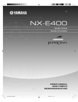 Yamaha NX-E400 Manual do usuário