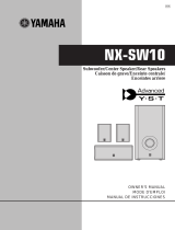 Yamaha NX-SW10 Manual do usuário