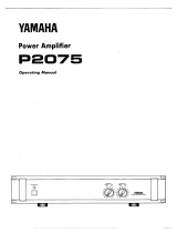 Yamaha P2075 Manual do proprietário