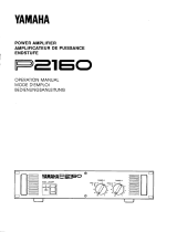 Yamaha P2160 Manual do proprietário