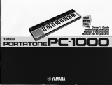 Yamaha PC-1000 Manual do proprietário