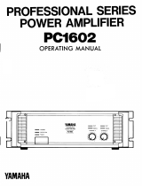 Yamaha PC1602 Manual do proprietário