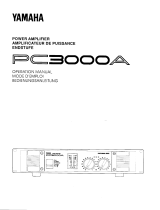 Yamaha PC3000A Manual do proprietário