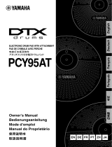Yamaha PCY95AT Cymbal Pad Manual do usuário