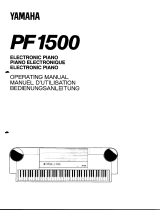 Yamaha PF-1500 Manual do proprietário