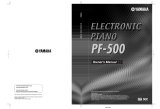 Yamaha PF500 Manual do usuário