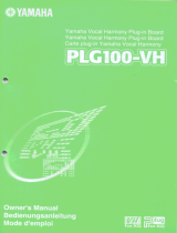 Yamaha PLG100-VH Manual do usuário