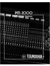 Yamaha PM-2000 Manual do proprietário