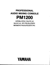 Yamaha PM1200 Manual do proprietário