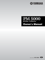 Yamaha PM5000 Manual do proprietário