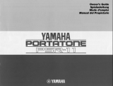 Yamaha PortaTone PSR-11 Manual do proprietário