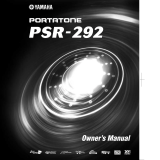 Yamaha Portatone PSR-292 Manual do usuário