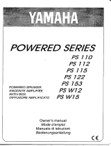 Yamaha PSW15 Manual do proprietário