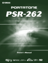 Yamaha psr-262 Manual do usuário