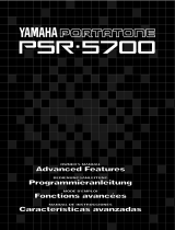 Yamaha psr-5700 Manual do proprietário