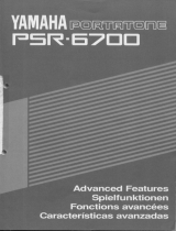 Yamaha PSR-6700 Manual do proprietário