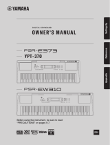 Yamaha PSR-EW310 Manual do proprietário