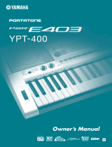 Yamaha PORTATONE PSR-E403 Manual do proprietário