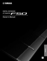 Yamaha PSR-F50 Manual do proprietário