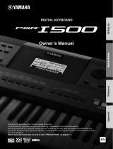 Yamaha PSR-I500 Manual do proprietário