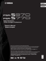 Yamaha PSR-S970 Manual do usuário