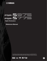 Yamaha PSR-S975 Manual do usuário