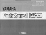 Yamaha PortaSound PSS-130 Manual do proprietário
