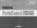 Yamaha PSS-160 Manual do proprietário