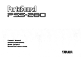 Yamaha PSS-280 Manual do proprietário