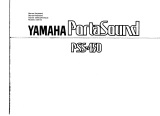 Yamaha PSS-450 Manual do proprietário