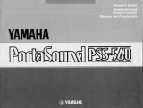 Yamaha PSS-560 Manual do proprietário