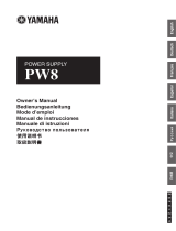 Yamaha PW8 Manual do proprietário