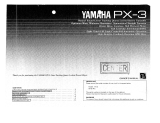 Yamaha PX-3 Manual do proprietário