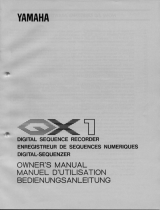 Yamaha QX1 Manual do proprietário