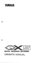 Yamaha QX5 Manual do proprietário