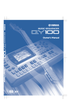 Yamaha QY100 Manual do usuário
