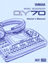 Yamaha QY70 Manual do usuário