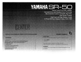 Yamaha SR-50 Manual do proprietário