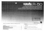 Yamaha R-50 Manual do proprietário