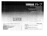 Yamaha R-7 Manual do proprietário