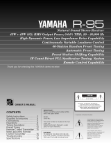 Yamaha R-95 Manual do proprietário