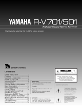 Yamaha R-V501 Manual do usuário