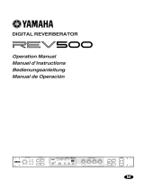 Yamaha REV500 Manual do proprietário