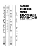 Yamaha RM2408 Manual do proprietário