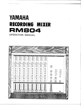 Yamaha RM804 Manual do proprietário