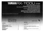 Yamaha RX-1100U Manual do proprietário