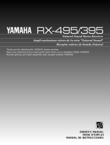 Yamaha RX-395 Manual do proprietário
